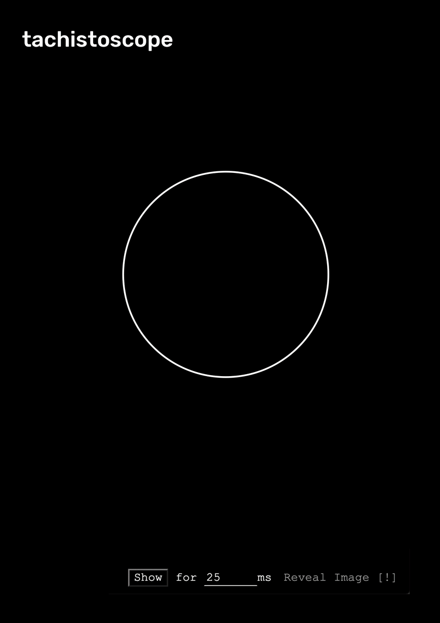  Tachistoscope gif of the Highlight the Remarkable Advertising