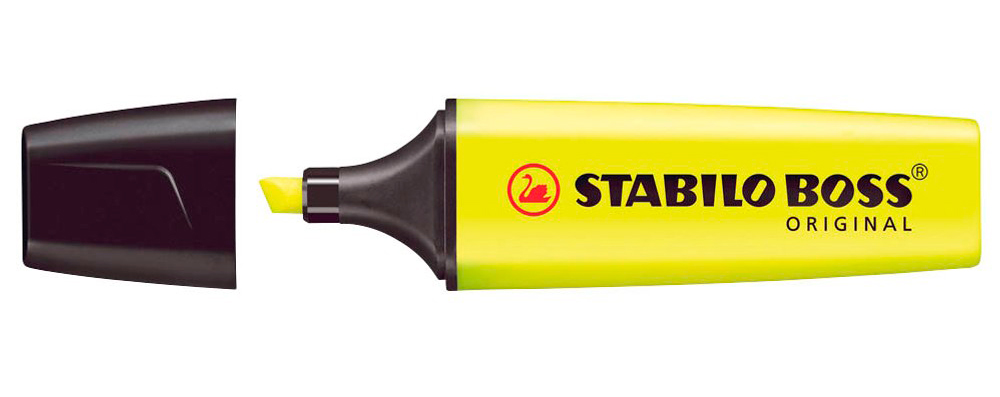 Product image; Stabilo highlighter